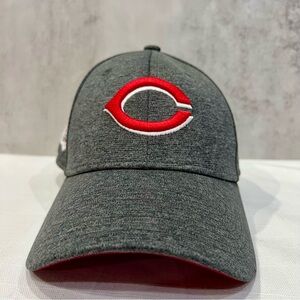 Cincinnati Reds New Era 9FORTY Gray Adjustable Hat MLB Genuine